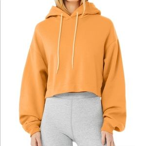 Alo yoga neon apricot bae hoodie